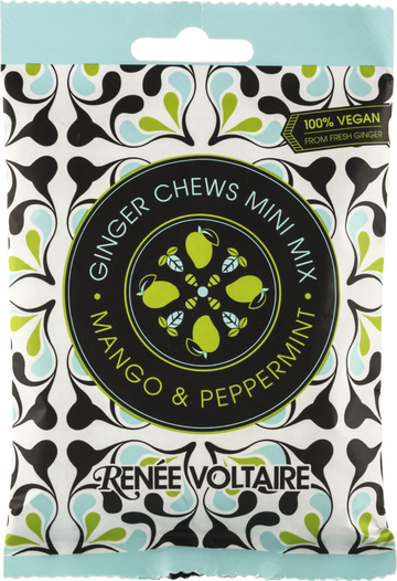 Renée Voltaire Ginger Chews Mini Mix Mango & Peppermint