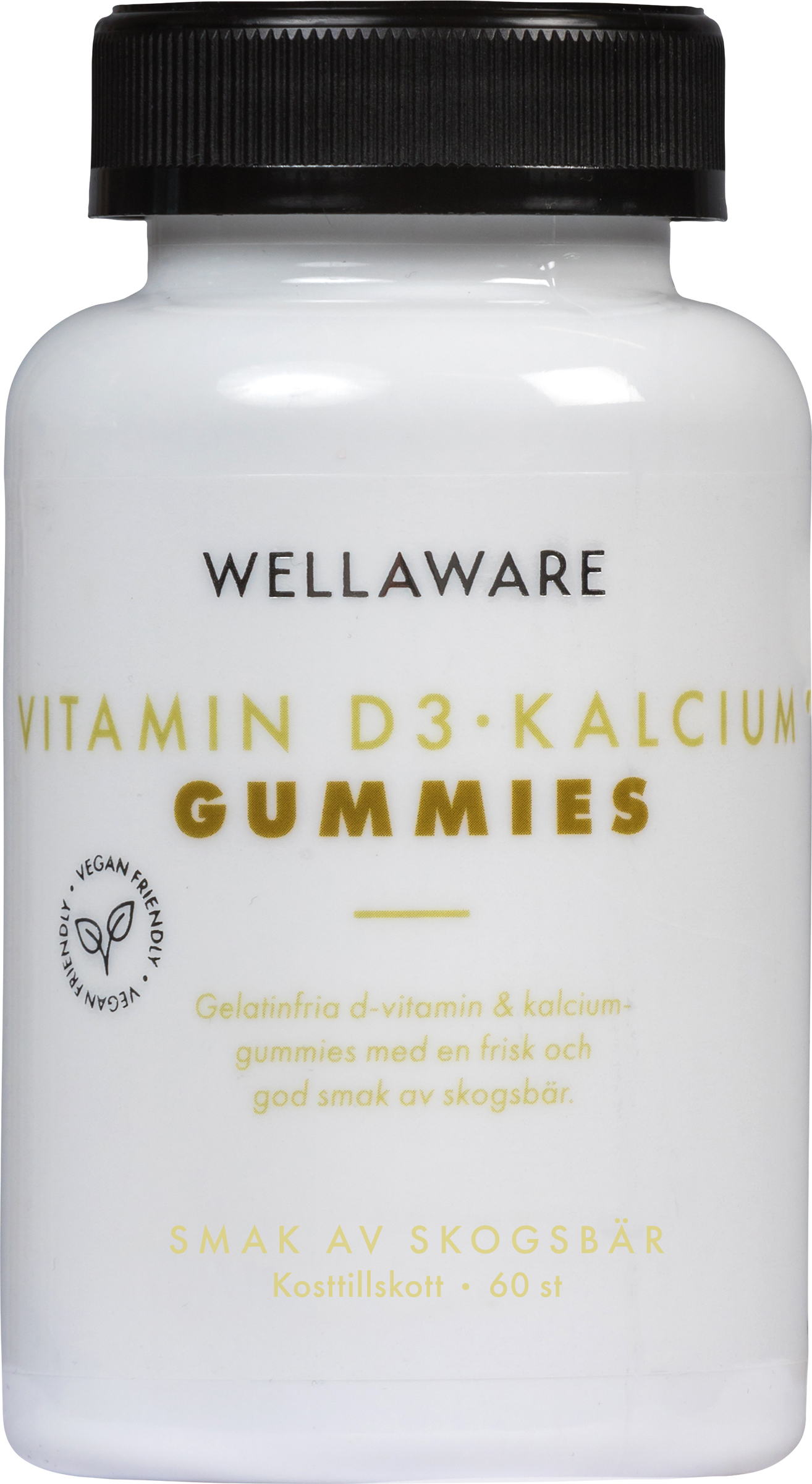 WellAware Vitamin D + Kalcium Gummies 60 styck