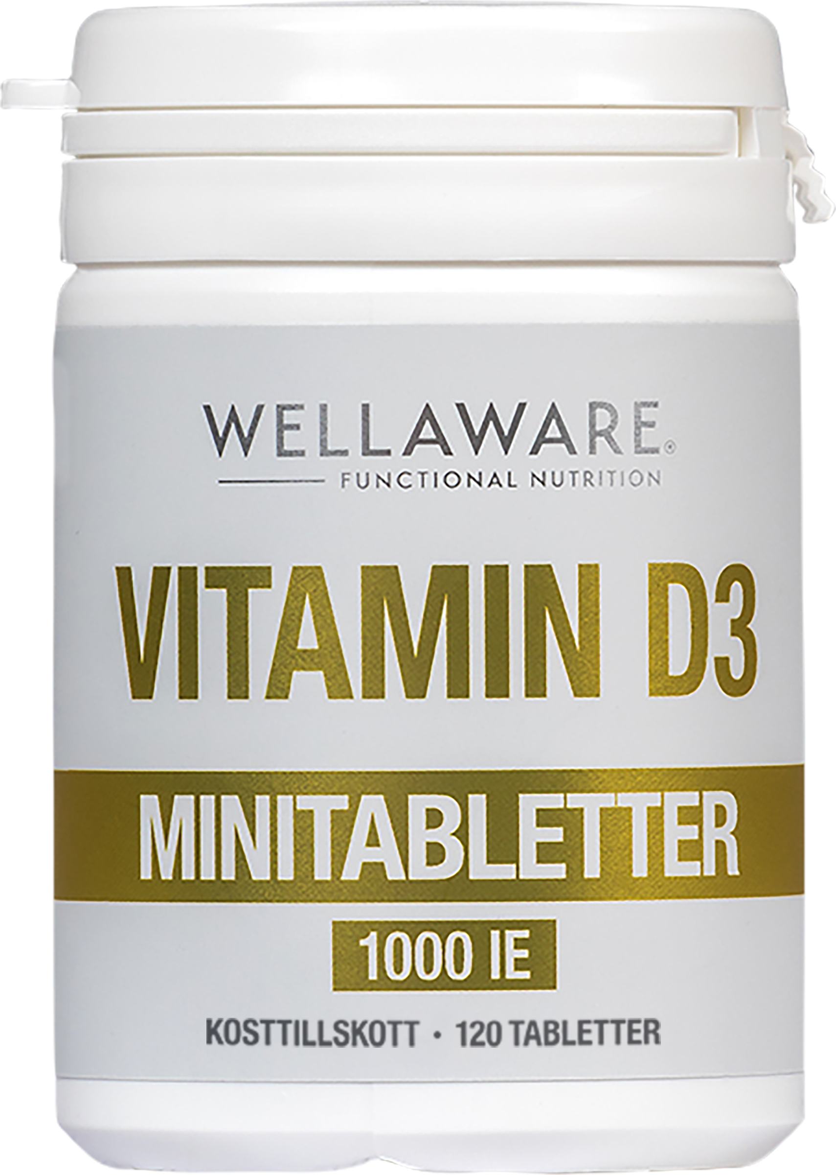 WellAware Food AB WellAware Vitamin D3 1000IE 120 styck