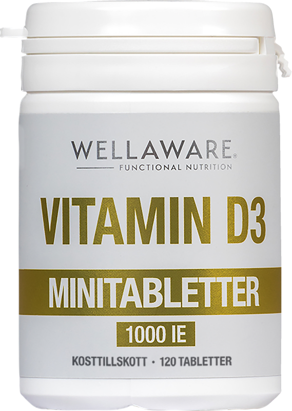 WellAware Vitamin D3 1000IE 120 styck