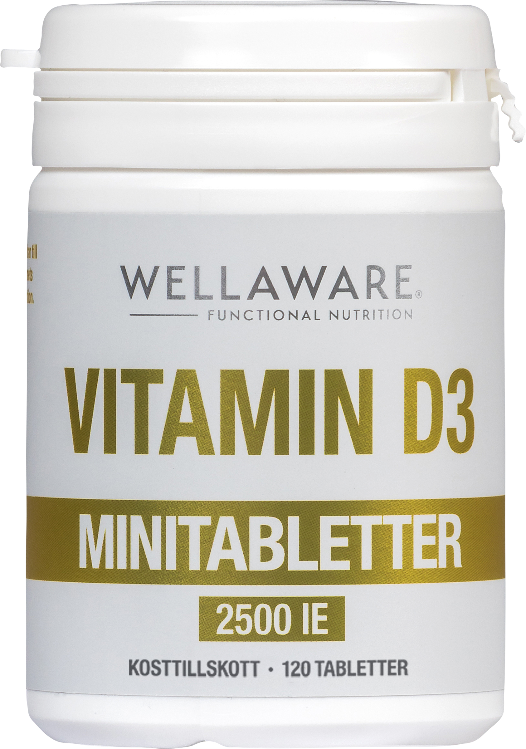 WellAware Vitamin D3 2500 IE 120 styck