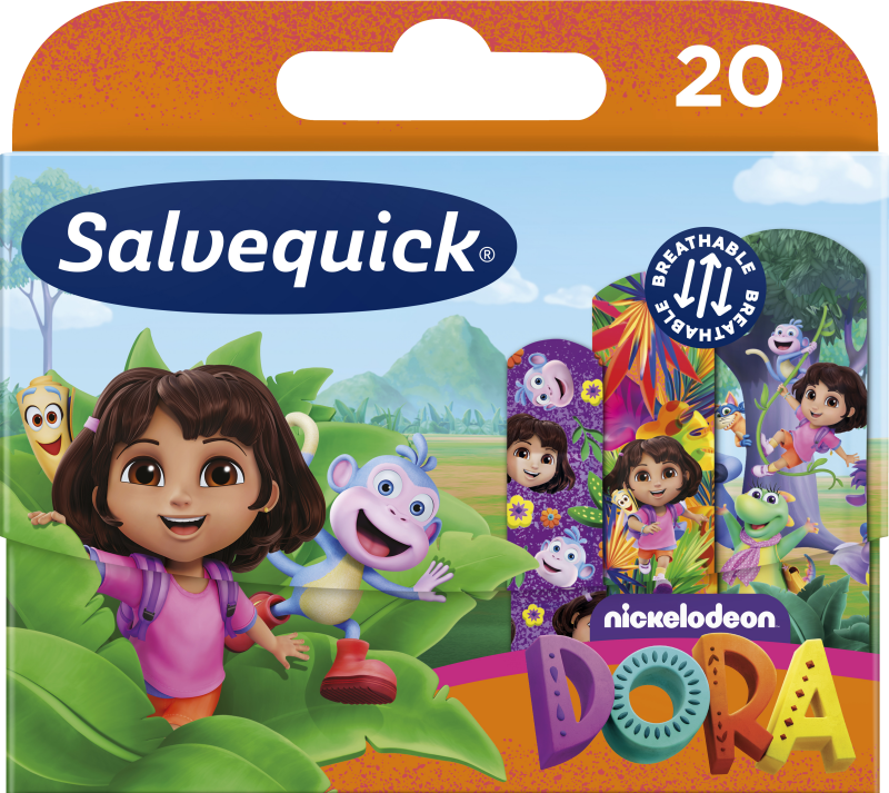 Salvequick Dora barnplåster 20 st