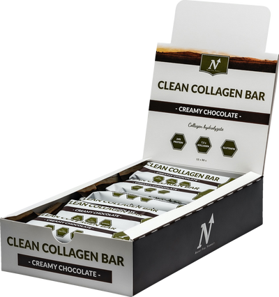 Nyttoteket Clean Collagen Bar - Creamy Chocolate