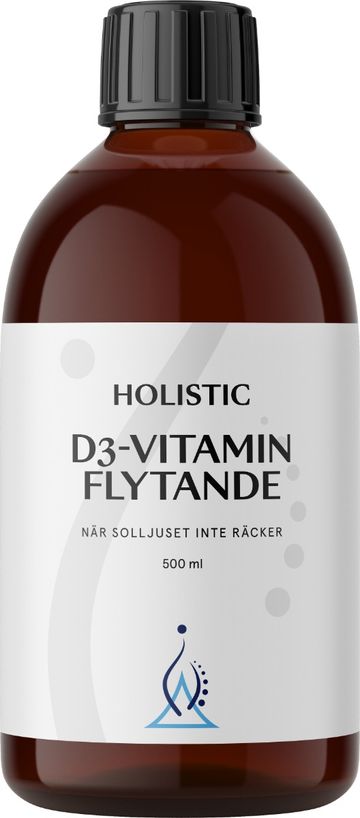 Holistic D3-vitamin flytande