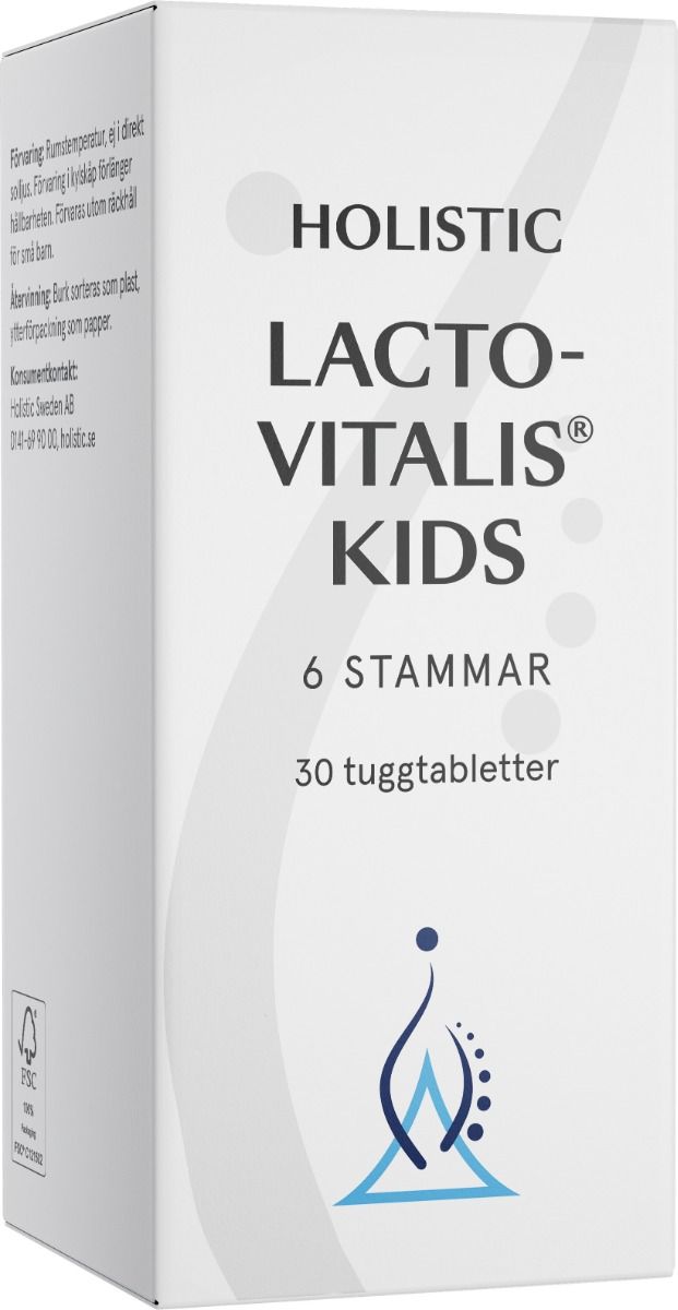 Holistic Sweden AB Holistic Lactovitalis kids 30 st