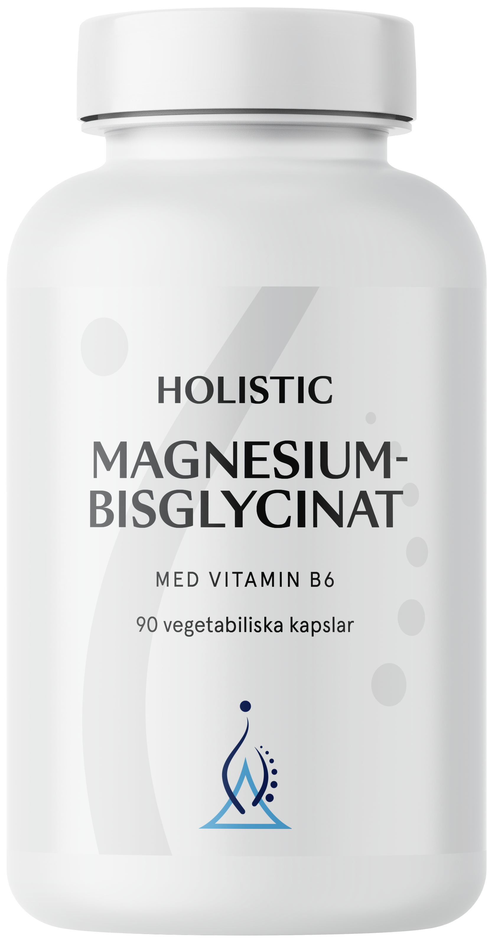 Holistic Magnesiumbisglycinat 100 mg kapslar 90 st