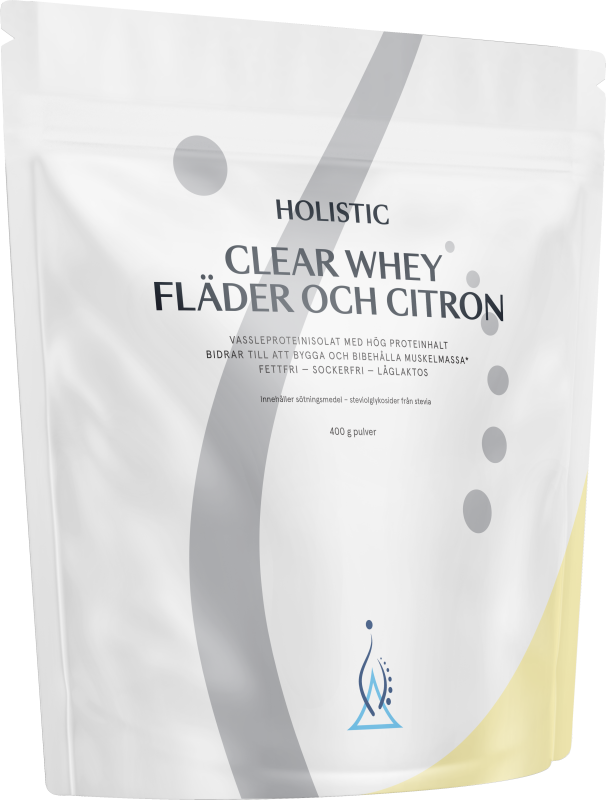 Holistic Clear Whey fläder och citron, 400g 400 g