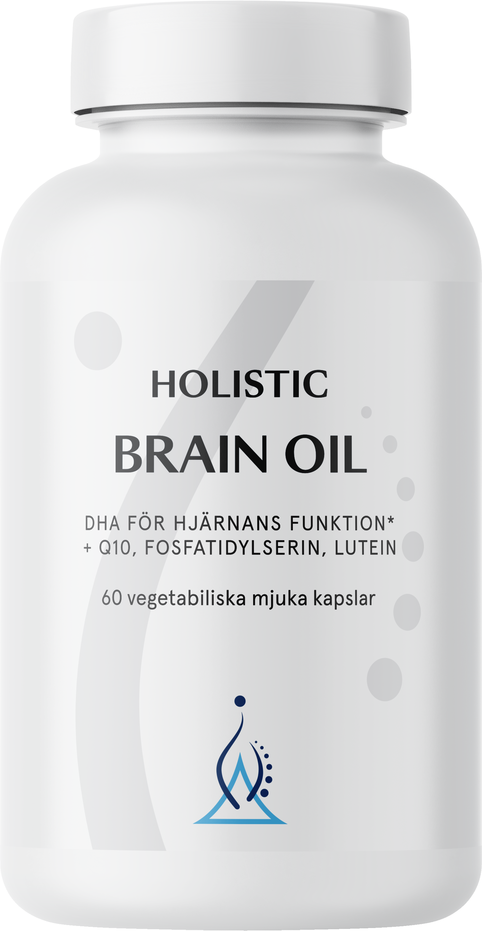 Holistic Brain Oil, 60 vegetabiliska kapslar