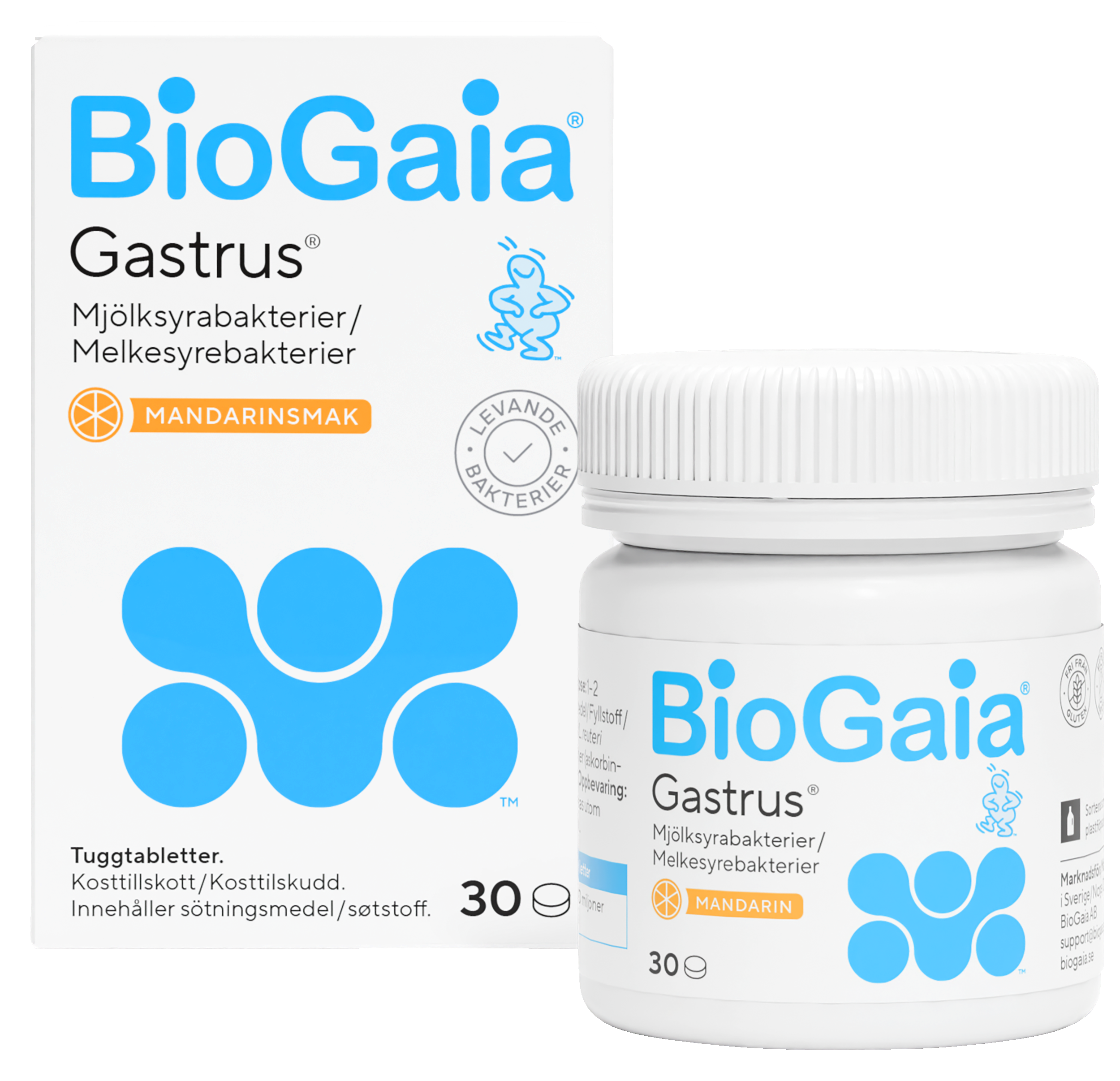BioGaia Gastrus tuggtabletter 30 st