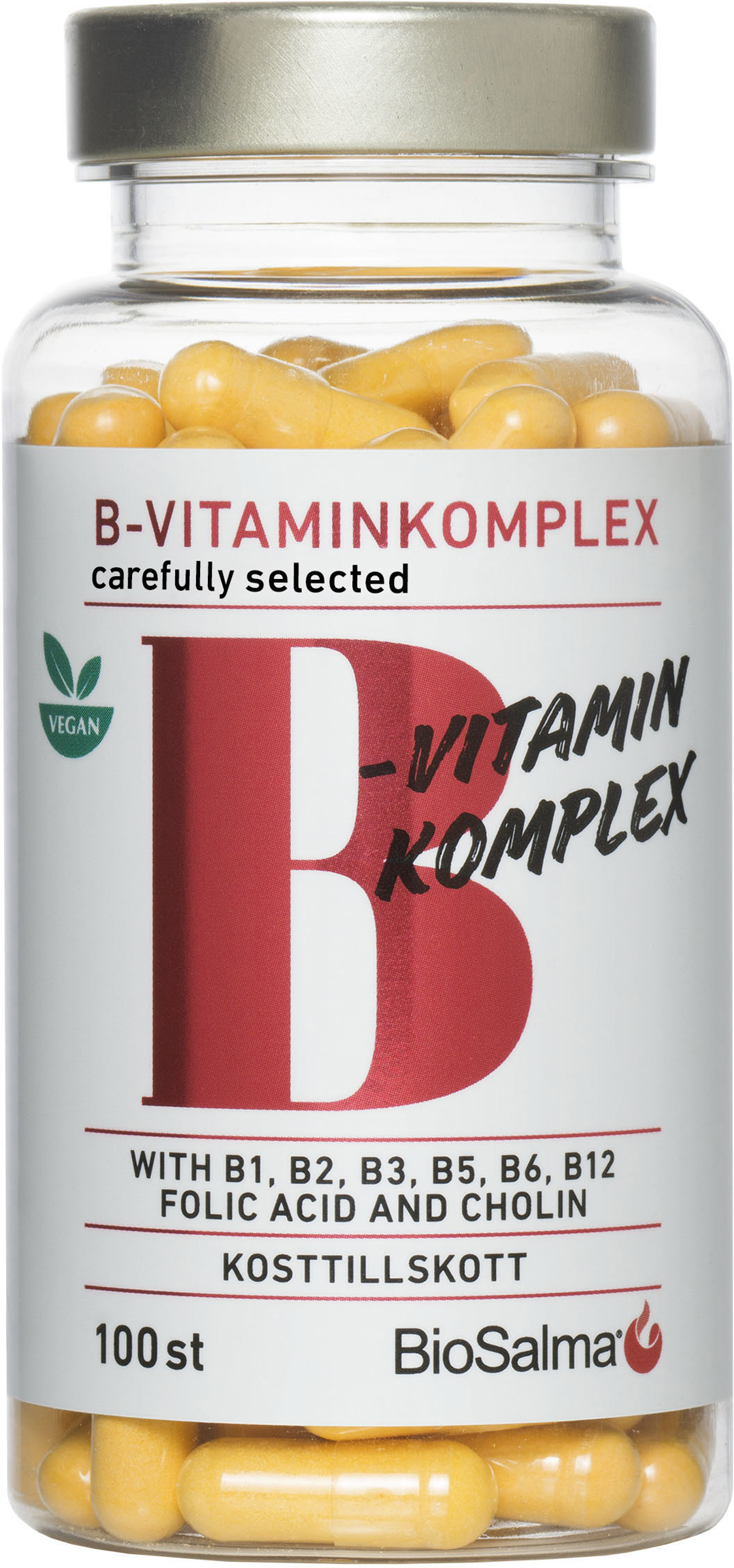 Biosalma B-vitaminkomplex highly efficient 100 st