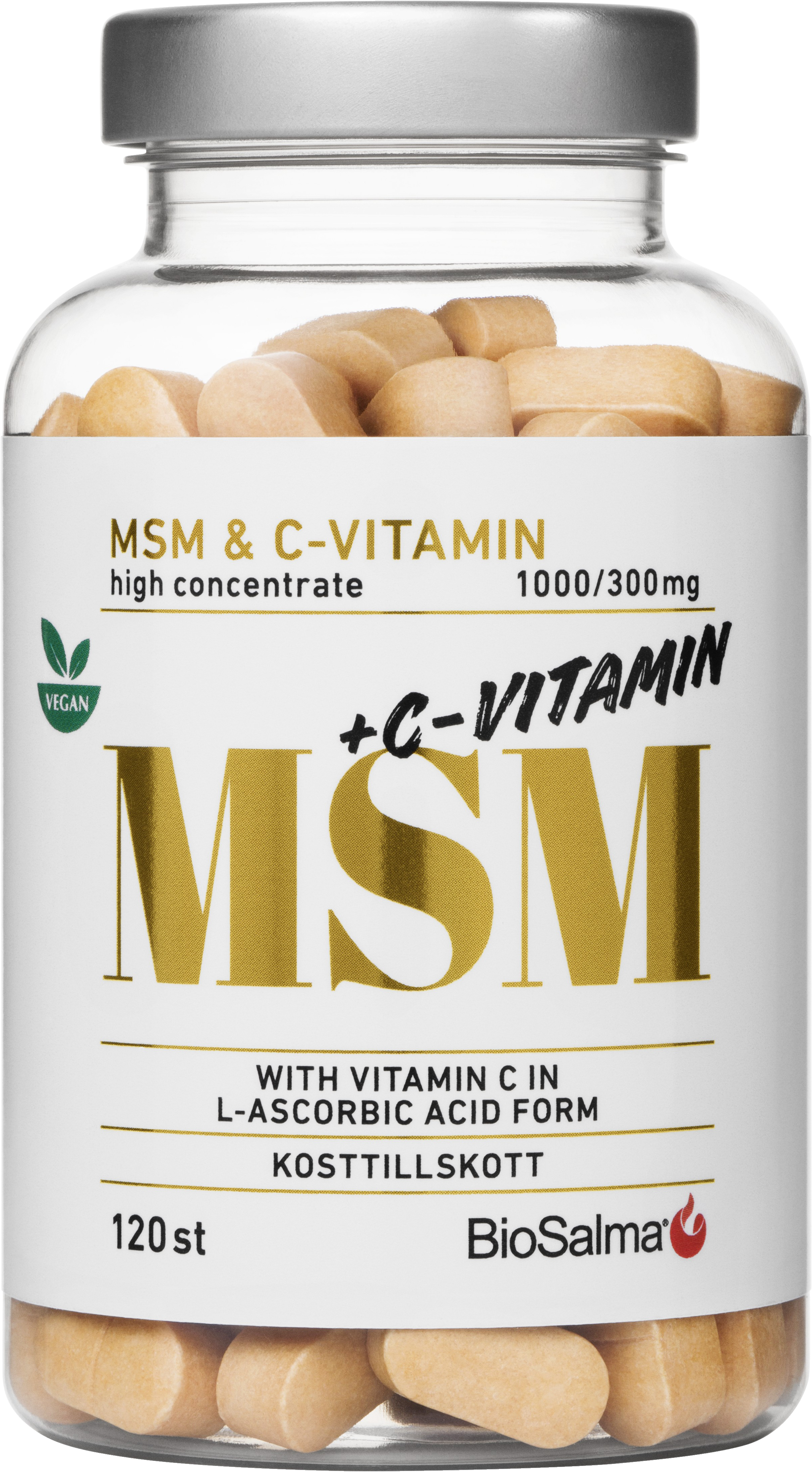 BioSalma MSM + c-vitamin 