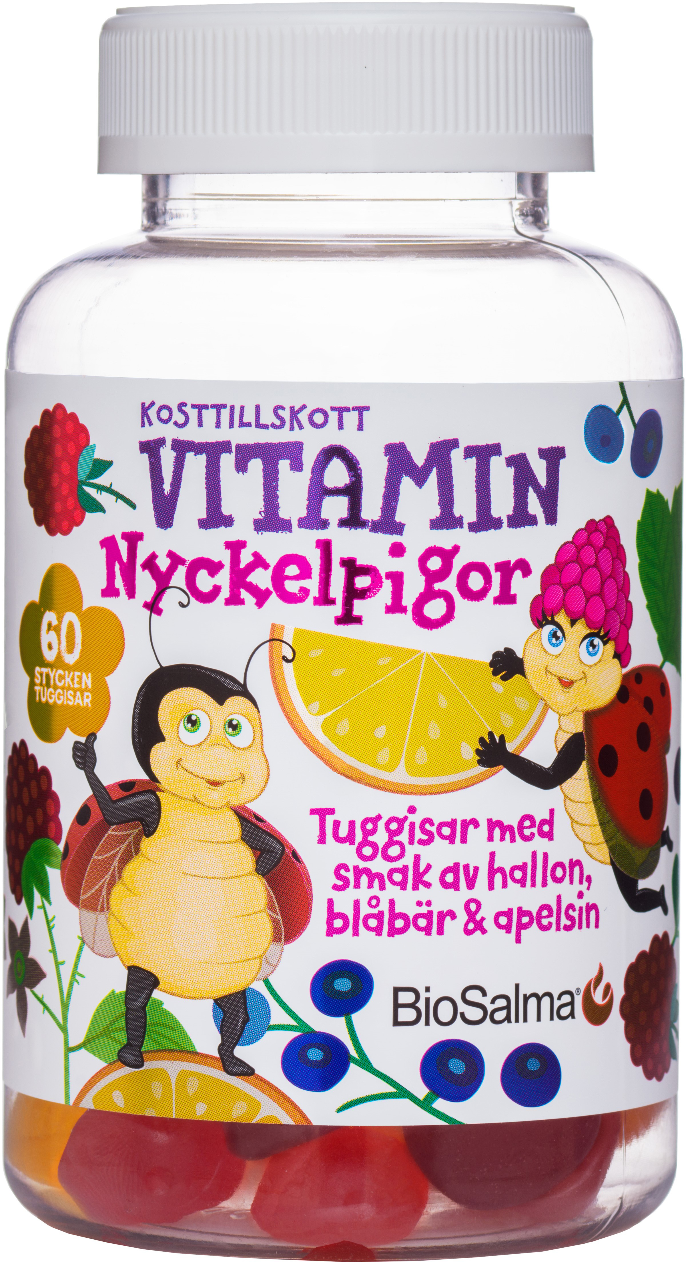 BioSalma fresh AB Biosalma Nyckelpiga Multivitamin 60 st