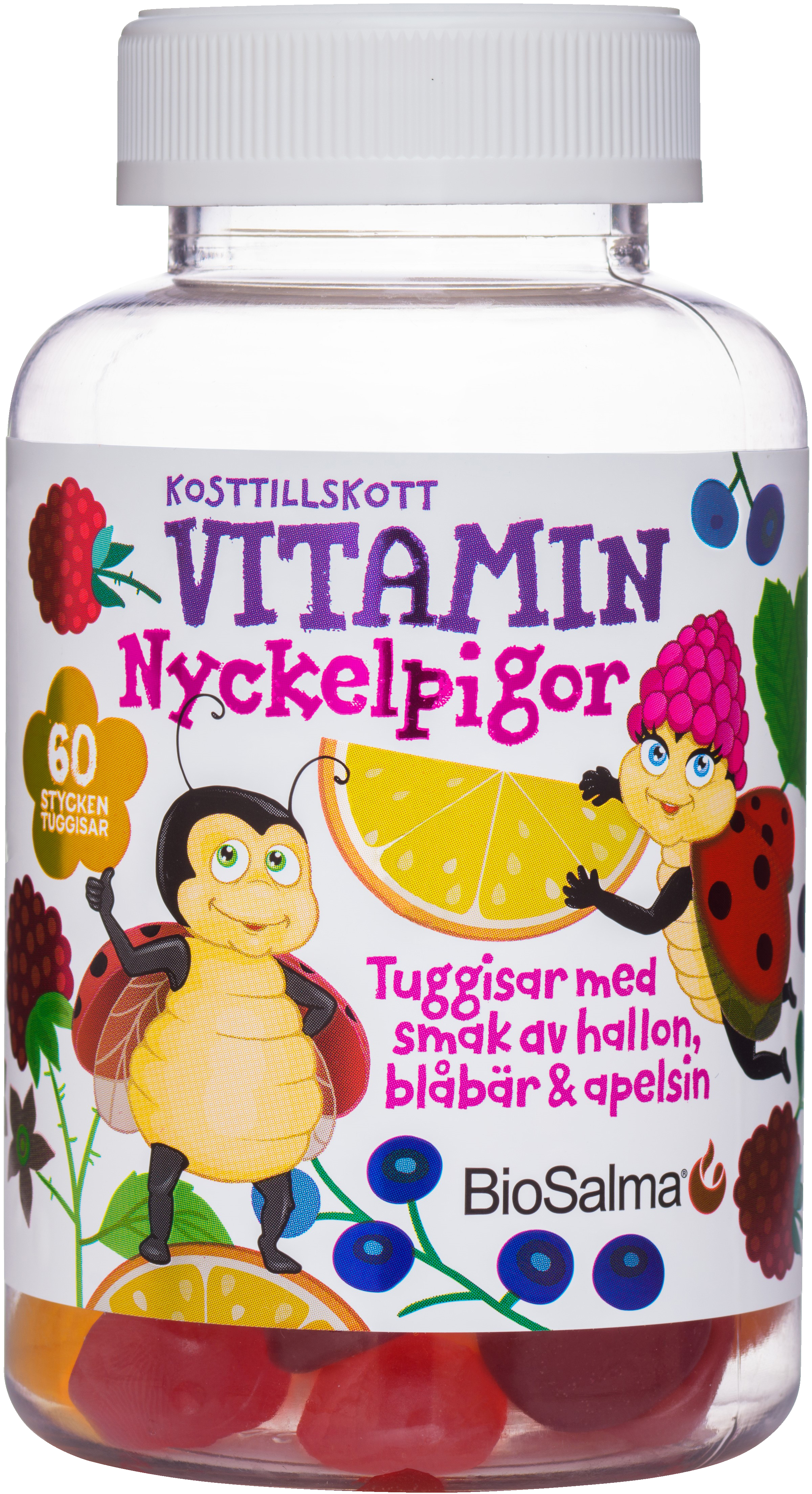 Biosalma Nyckelpiga Multivitam 60st