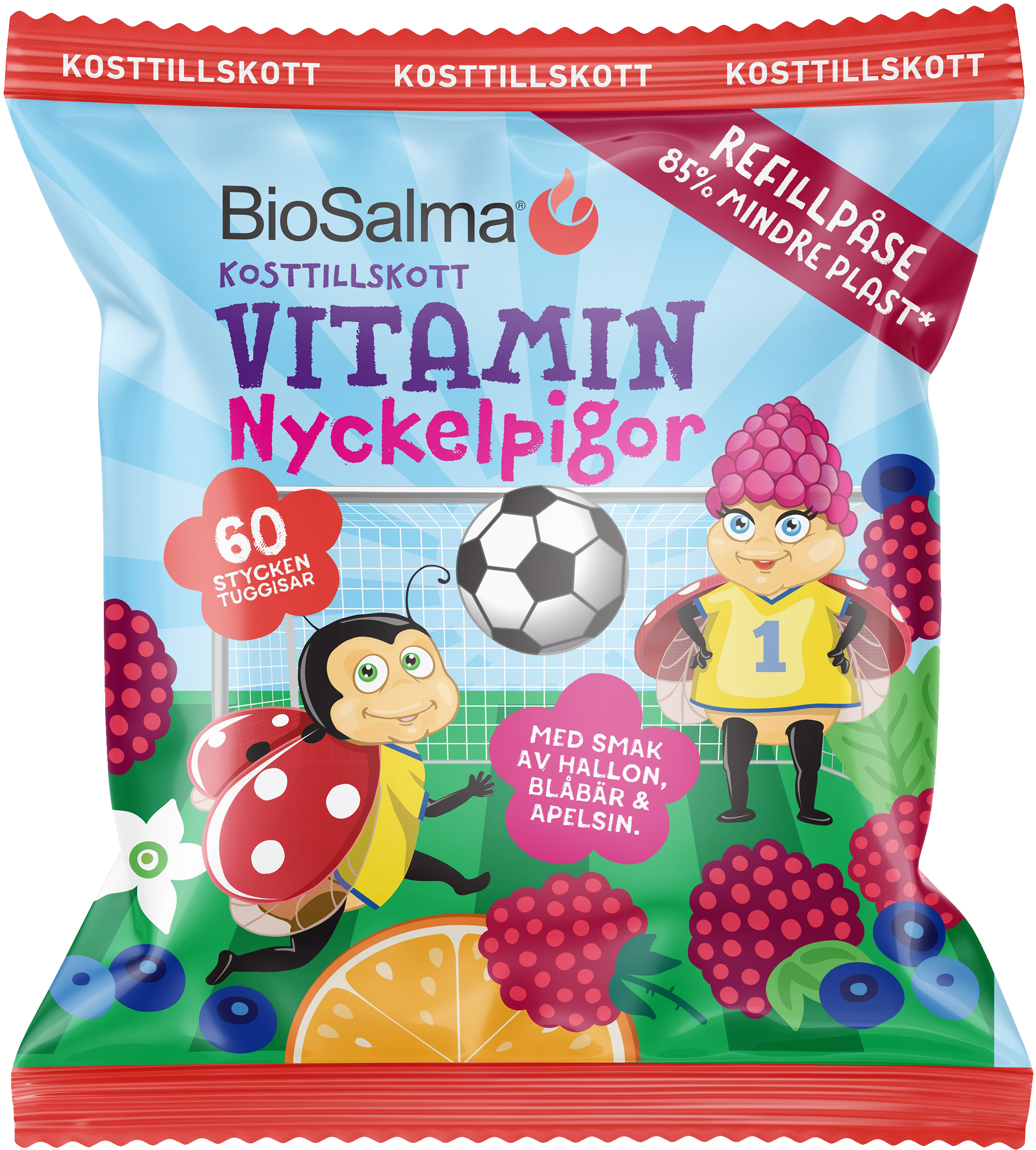Biosalma Nyckelpiga refill 60st
