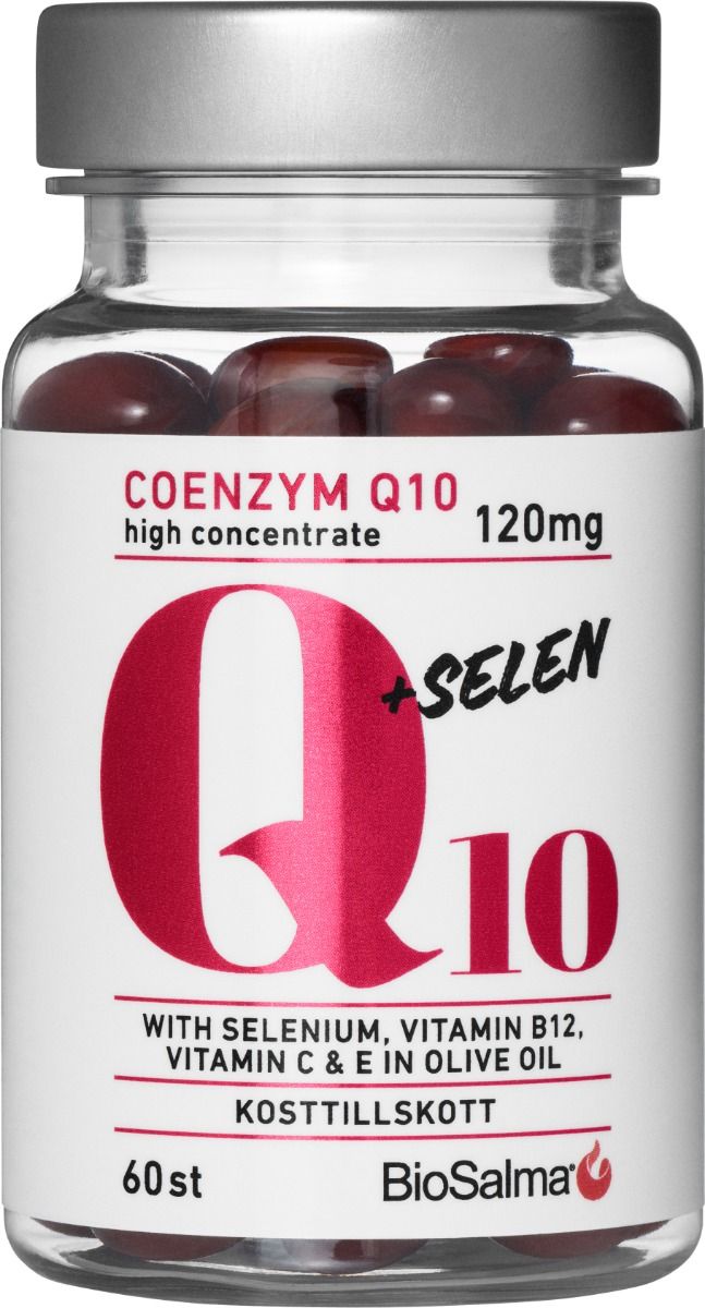 BioSalma&#x20;Q10&#x20;Coenzyme&#x20;120mg&#x20;&#x2B;&#x20;selen&#x20;