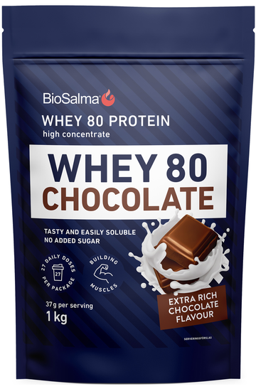 BioSalma Whey 80 rich chocolate
