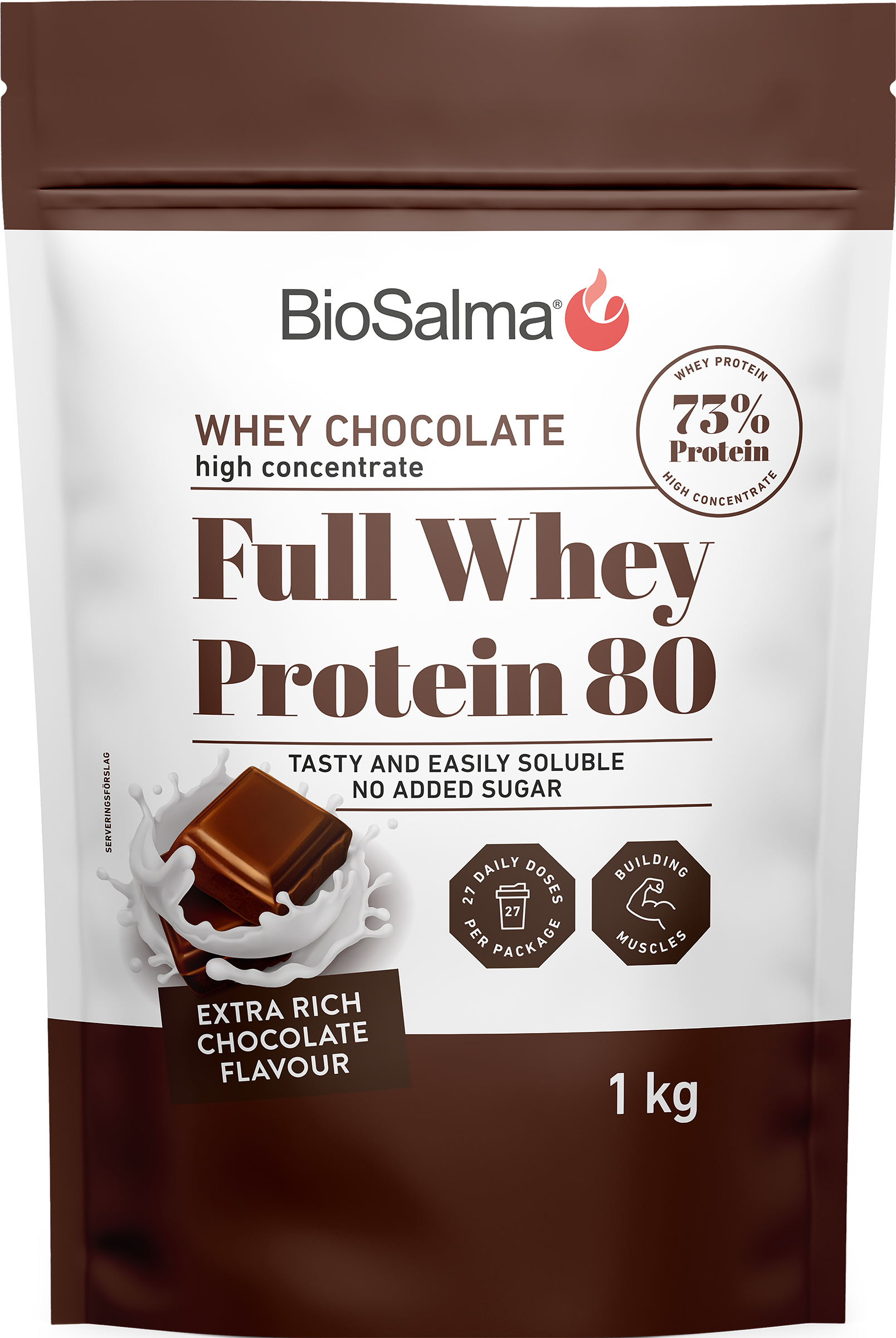 BioSalma Whey 80 rich chocolate 1 kg