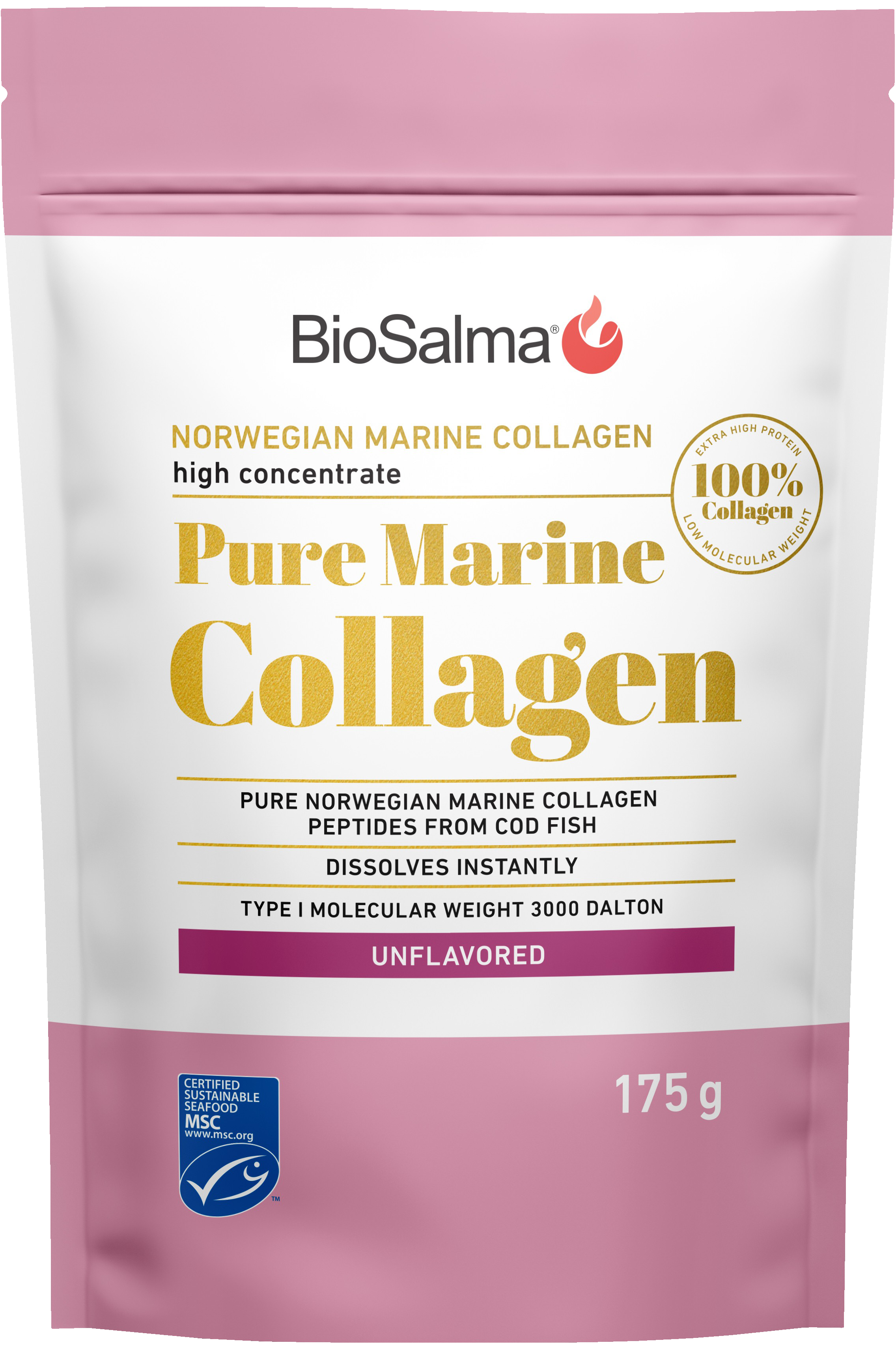 Biosalma pure norwegian fish collagen