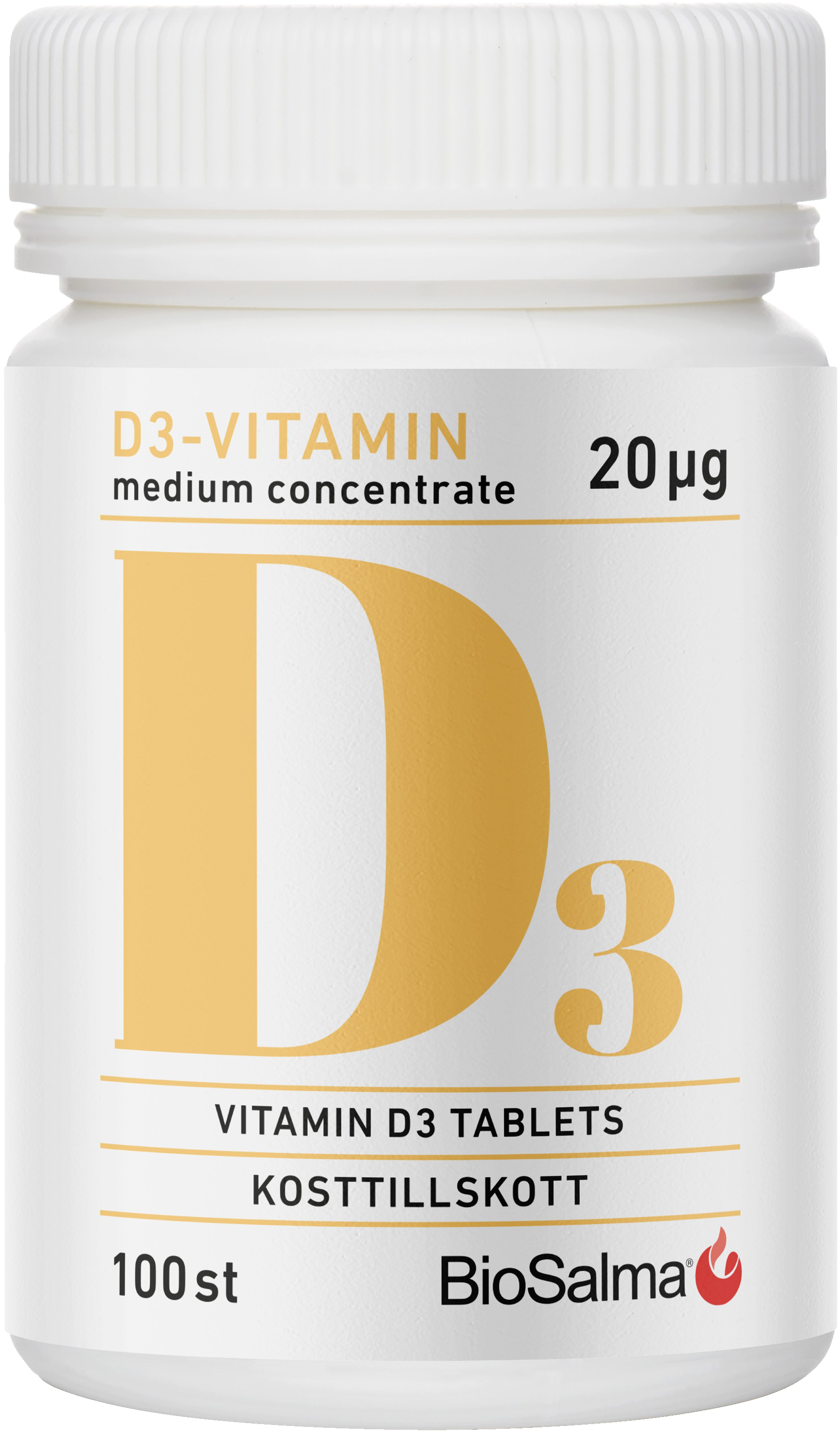 BioSalma D3 vitamin medium concentrate 20ug 