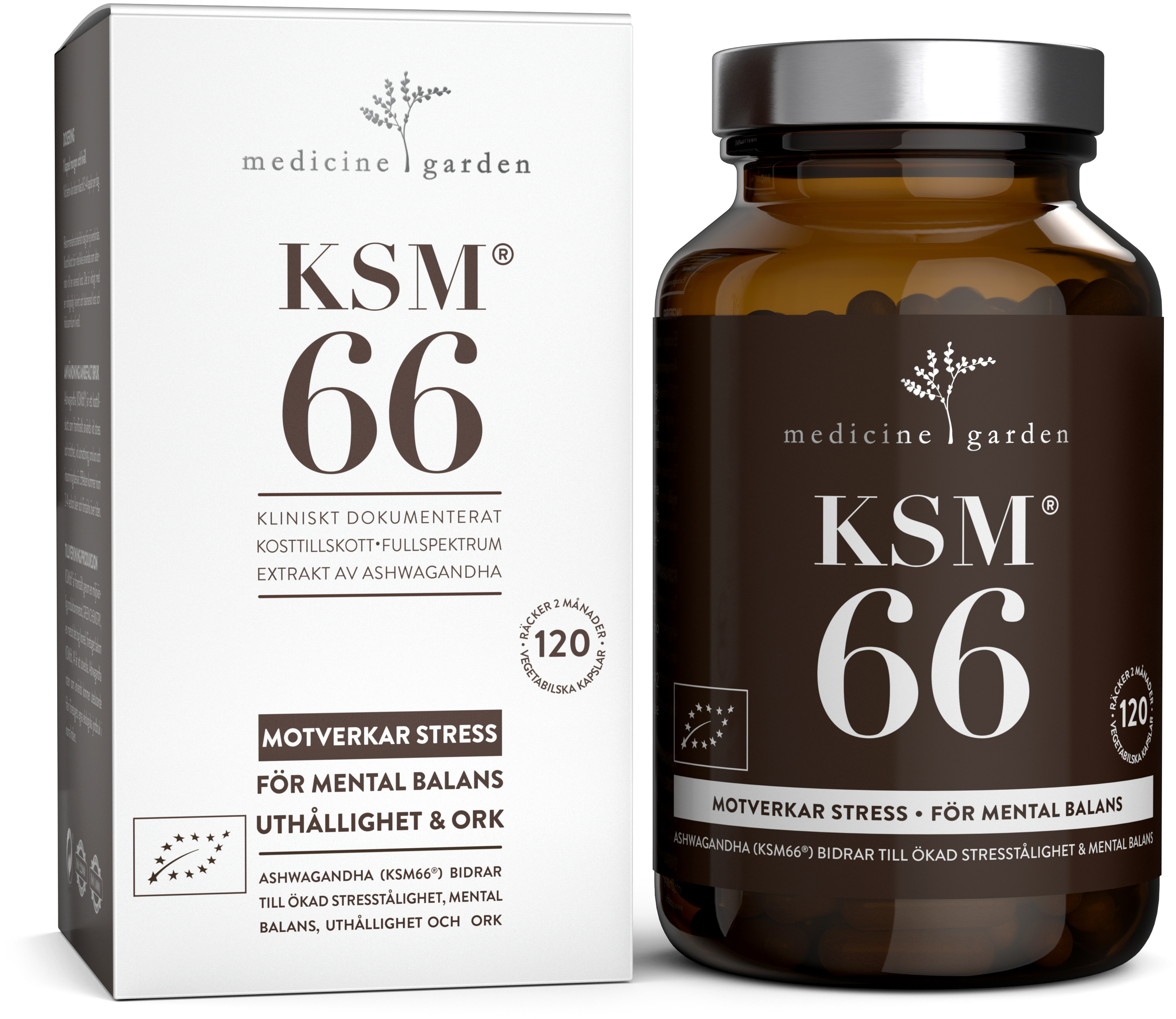 Medicinegarden AB KSM66-kapslar Eko 120 st