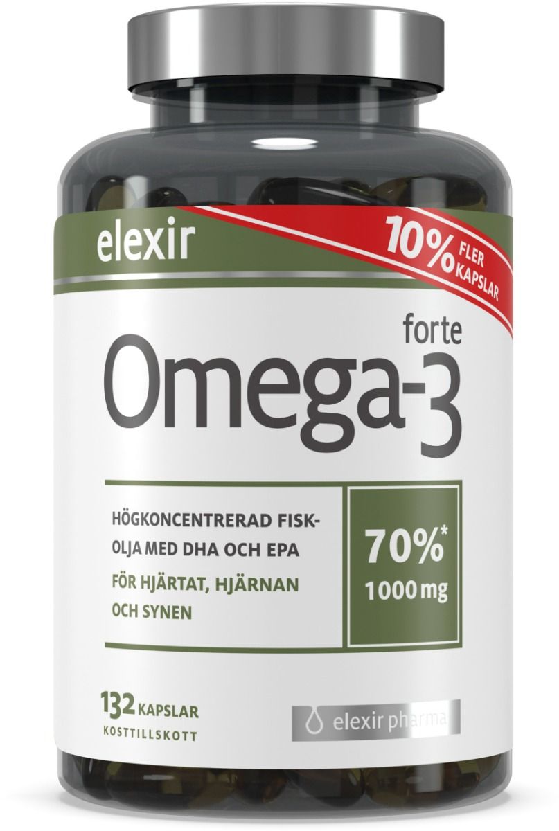 Elexir Pharma AB Elexir Pharma Omega-3 forte 132 styck