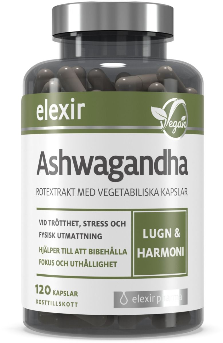 Elexir Pharma AB Elexir Pharma Ashwagandha 120 styck