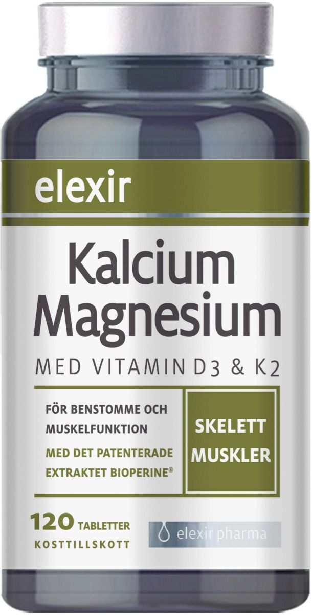 Elexir Pharma Kalcium Magnesium 120 styck