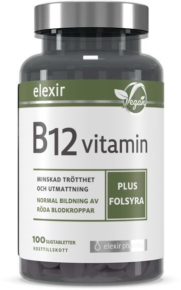 Elexir Pharma B-12 Vegan