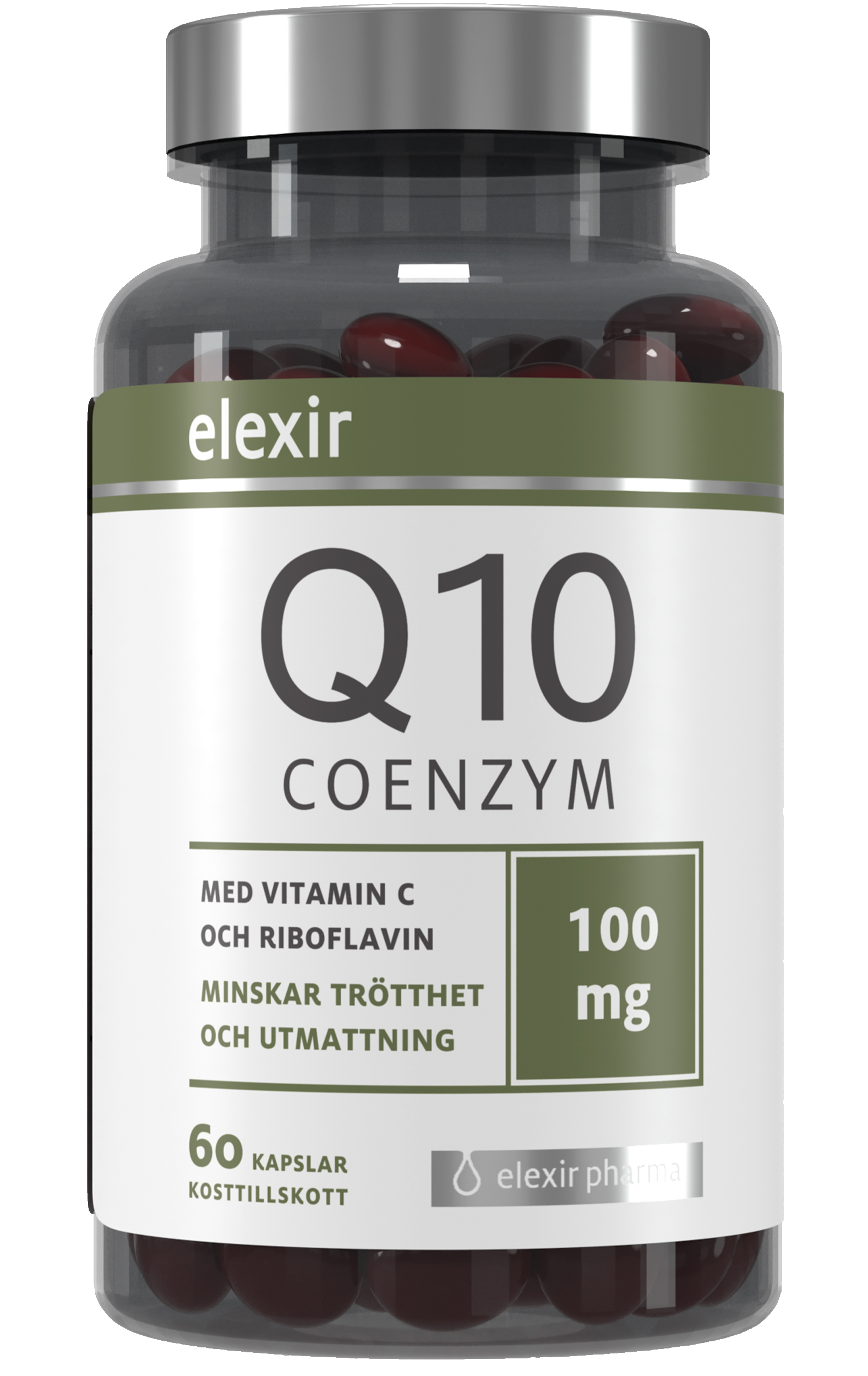 Elexir Pharma Coenzyme Q10 60st