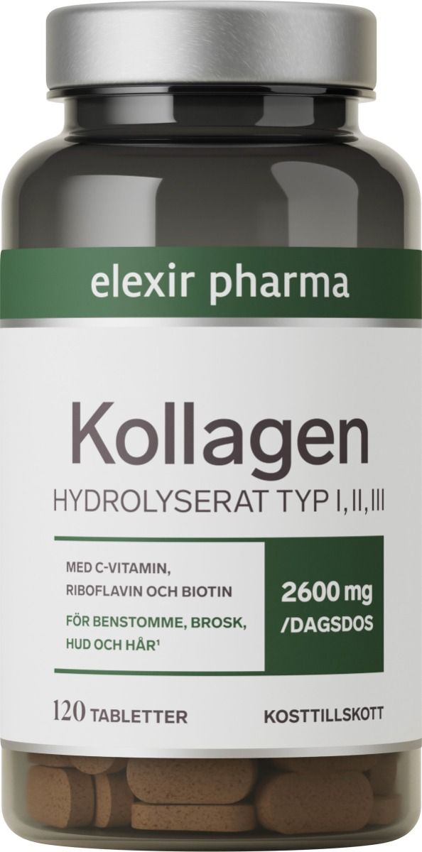 Elexir Pharma kollagen 120st