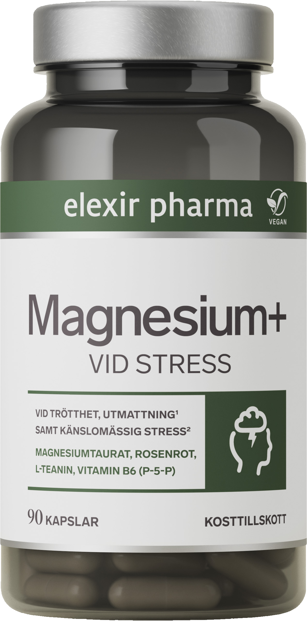 Elexir Pharma Magnesium+ Vid stress