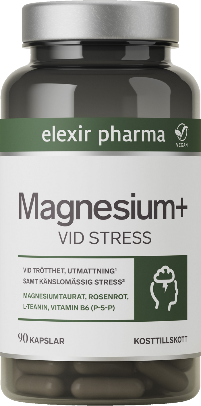 Elexir Pharma Magnesium+ Vid stress