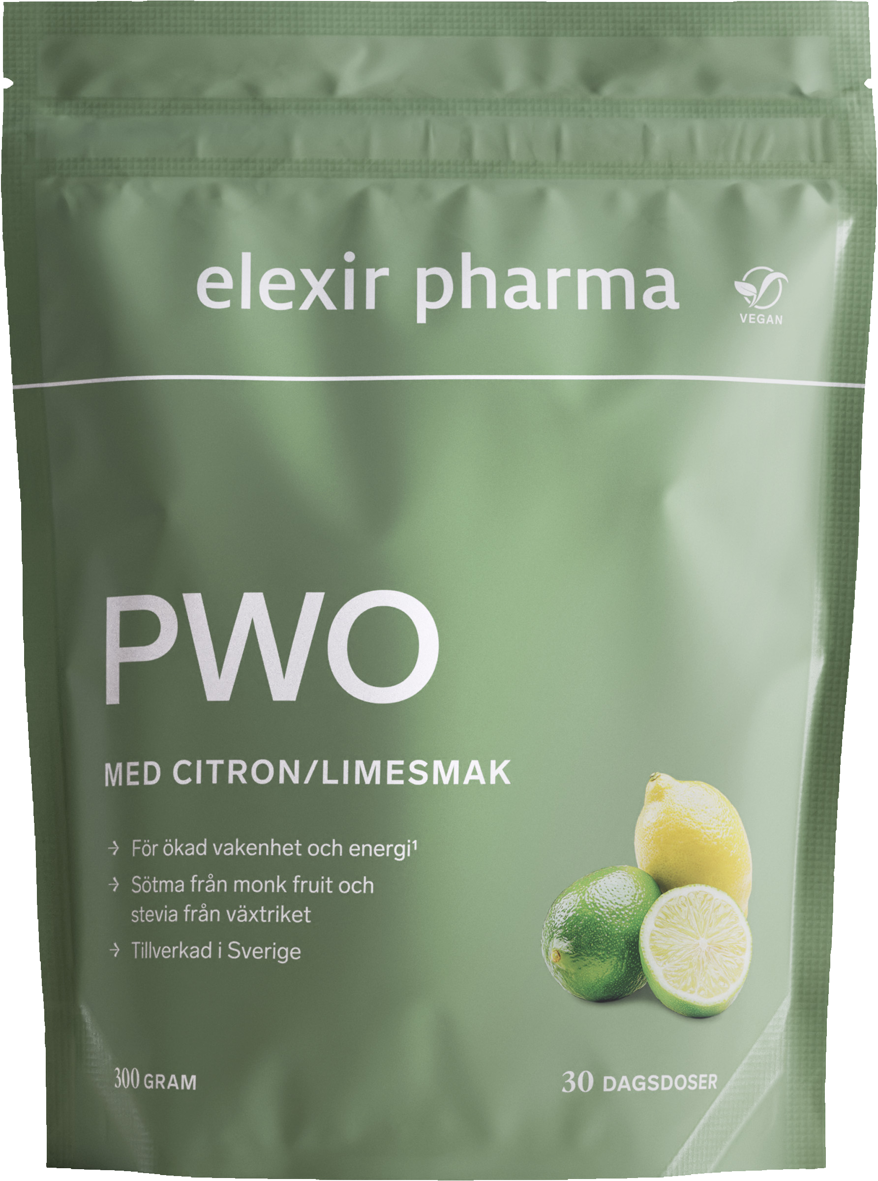 Elexir Pharma PWO Citron/Lime, 300g