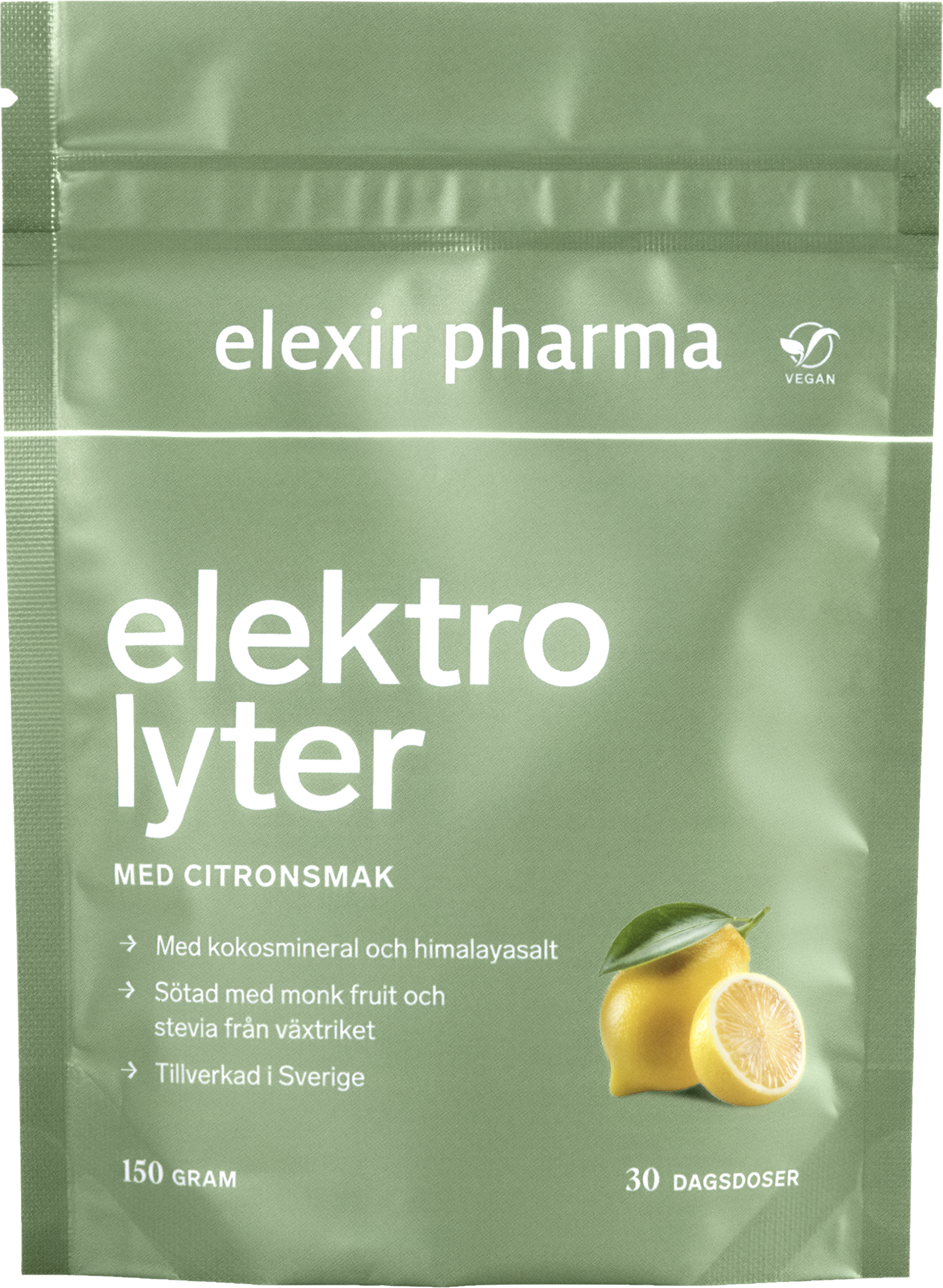Elexir Pharma Elektrolyter Citron, 150g