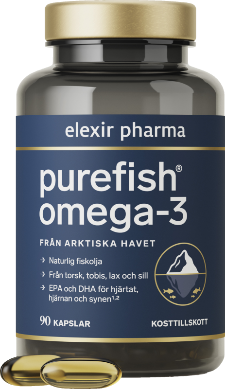 Elexir Pharma Purefish 90 kapslar