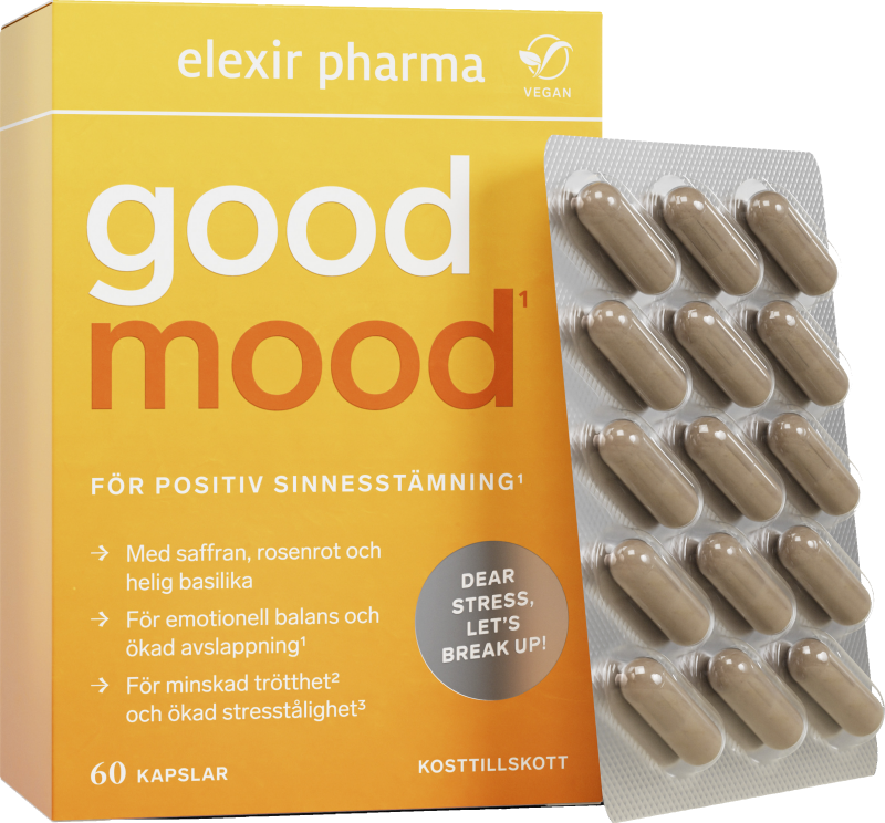 Elexir Pharma Good Mood 60 kapslar