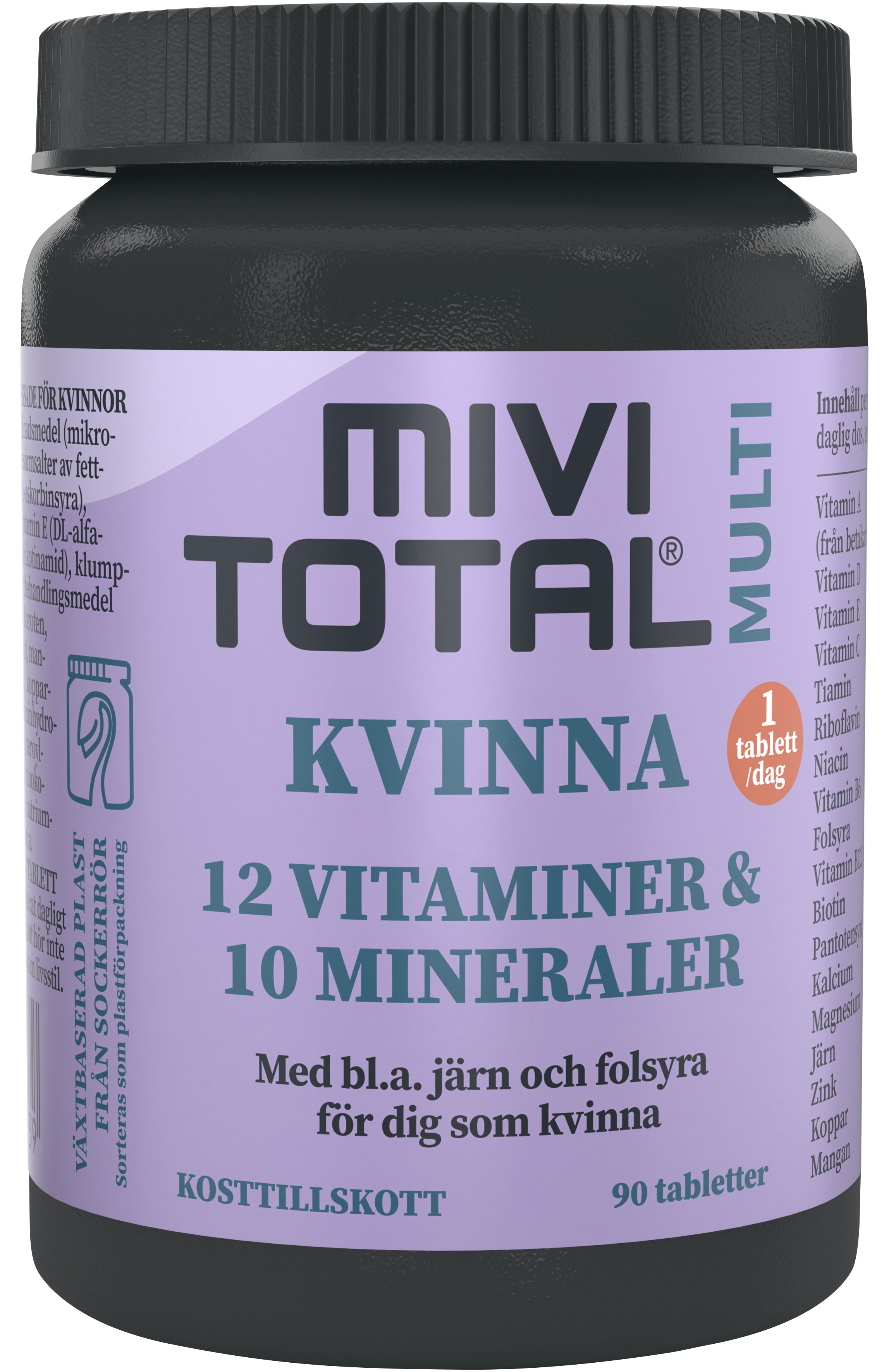 Midsona Sverige AB Mivitotal Kvinna 90 st