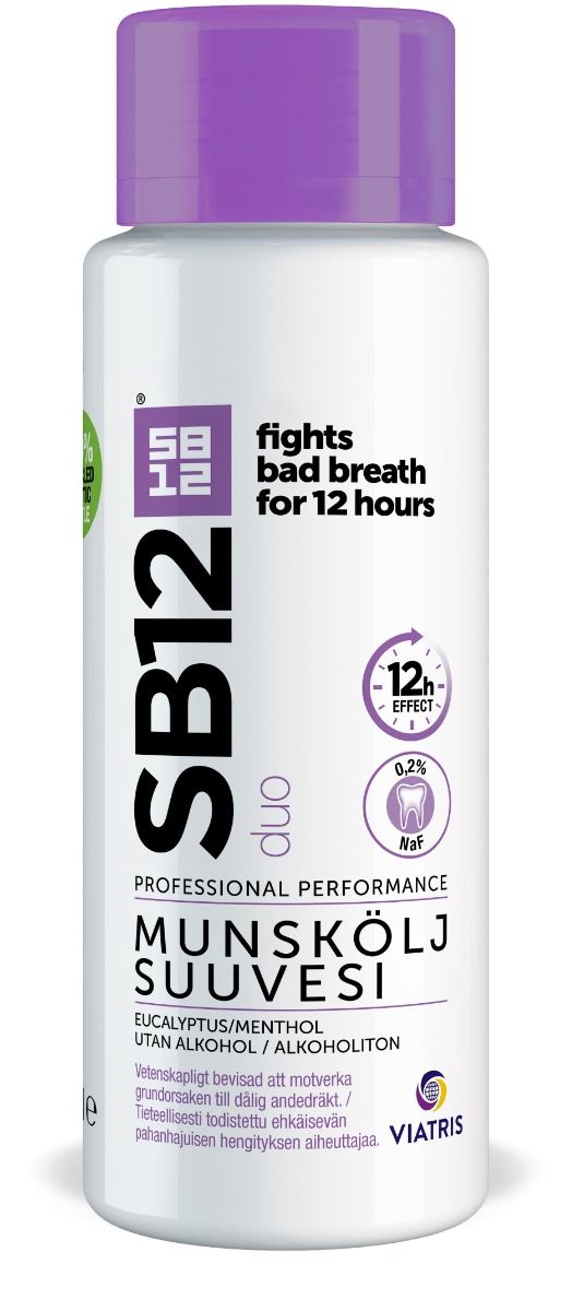 Mylan AB SB12 Duo Munskölj 250 ml