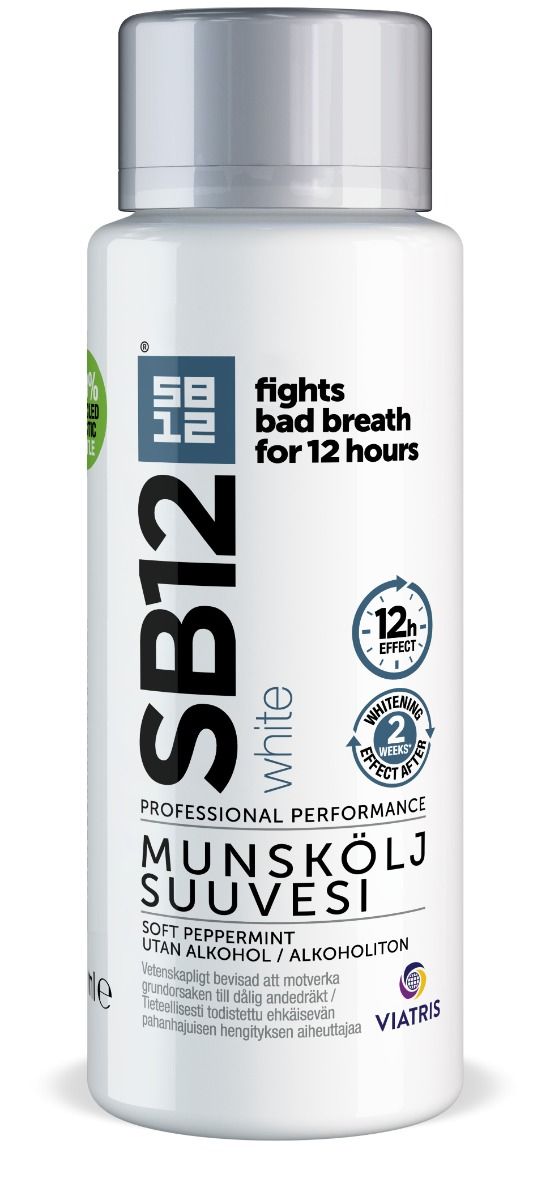 Mylan AB SB12 White Munskölj 250 ml