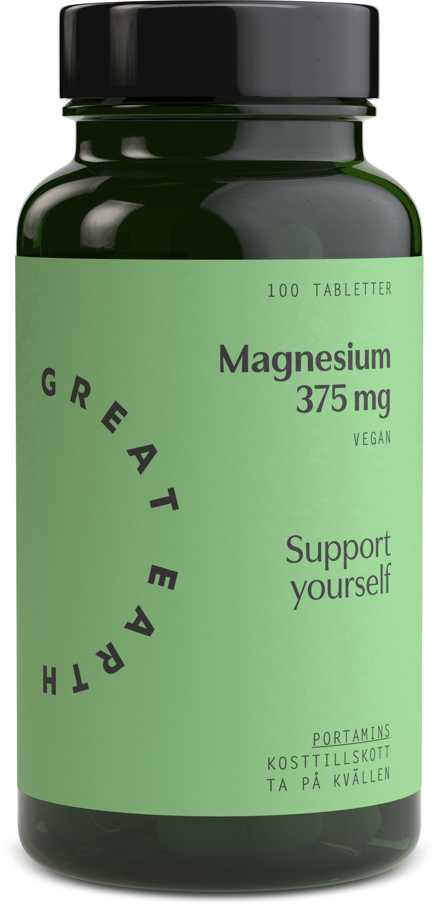 Great Earth Magnesium 375 mg 100 st