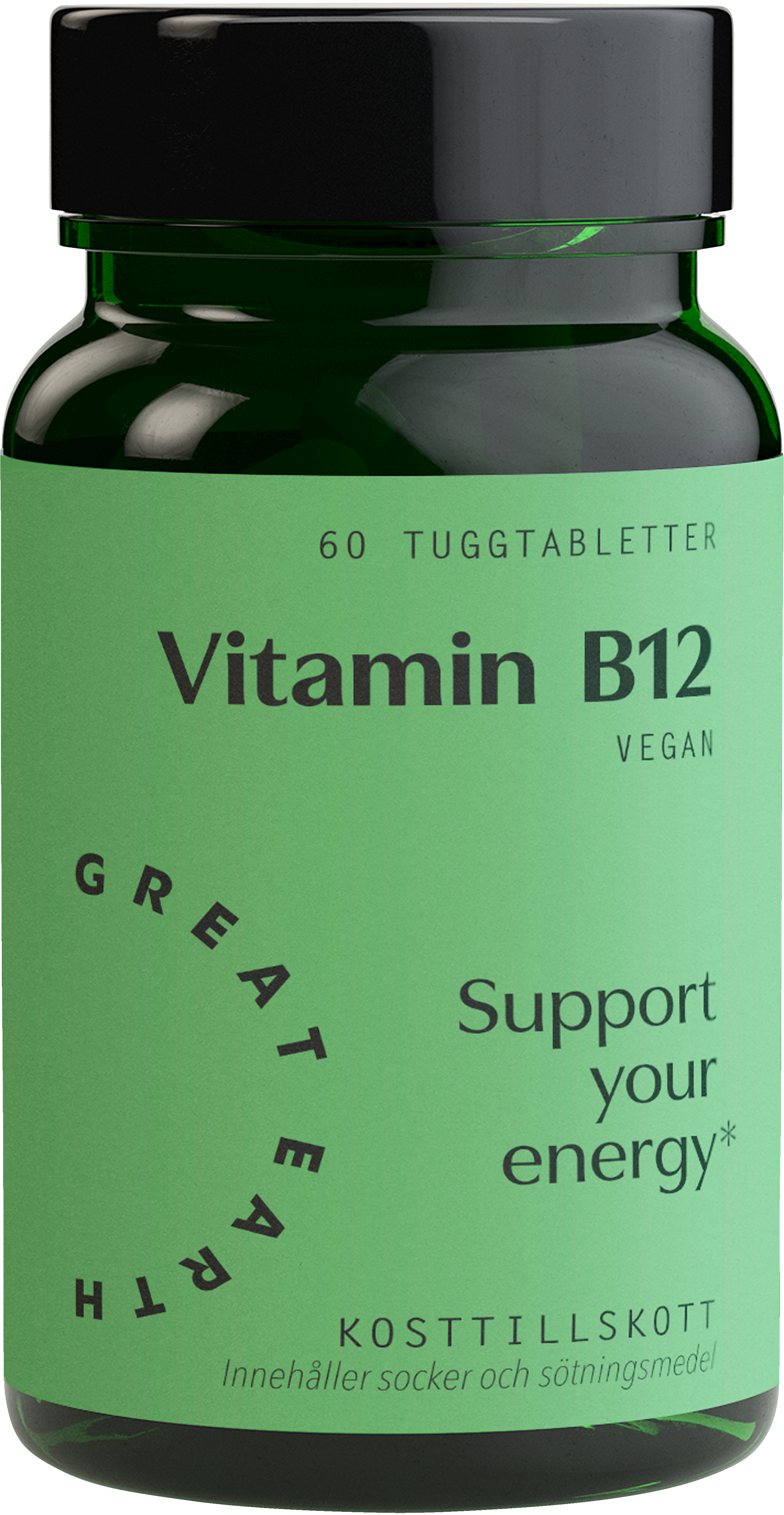 Great Earth Vitamin B12 60 st | Skönhet och hälsa - Hälsovård | Apoteka
