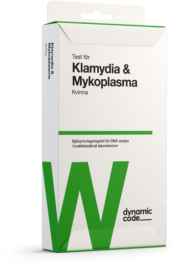 Dynamic Code DNA-test för klamydia och mykoplasma Kvinna