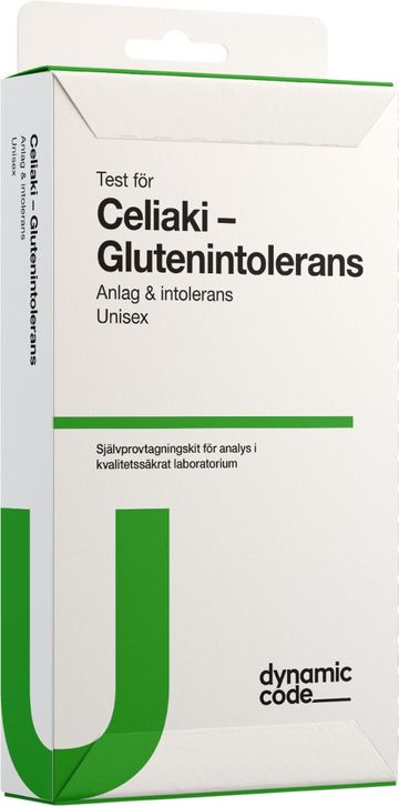 Dynamic Code Glutenintolerans Anlag & Intolerans