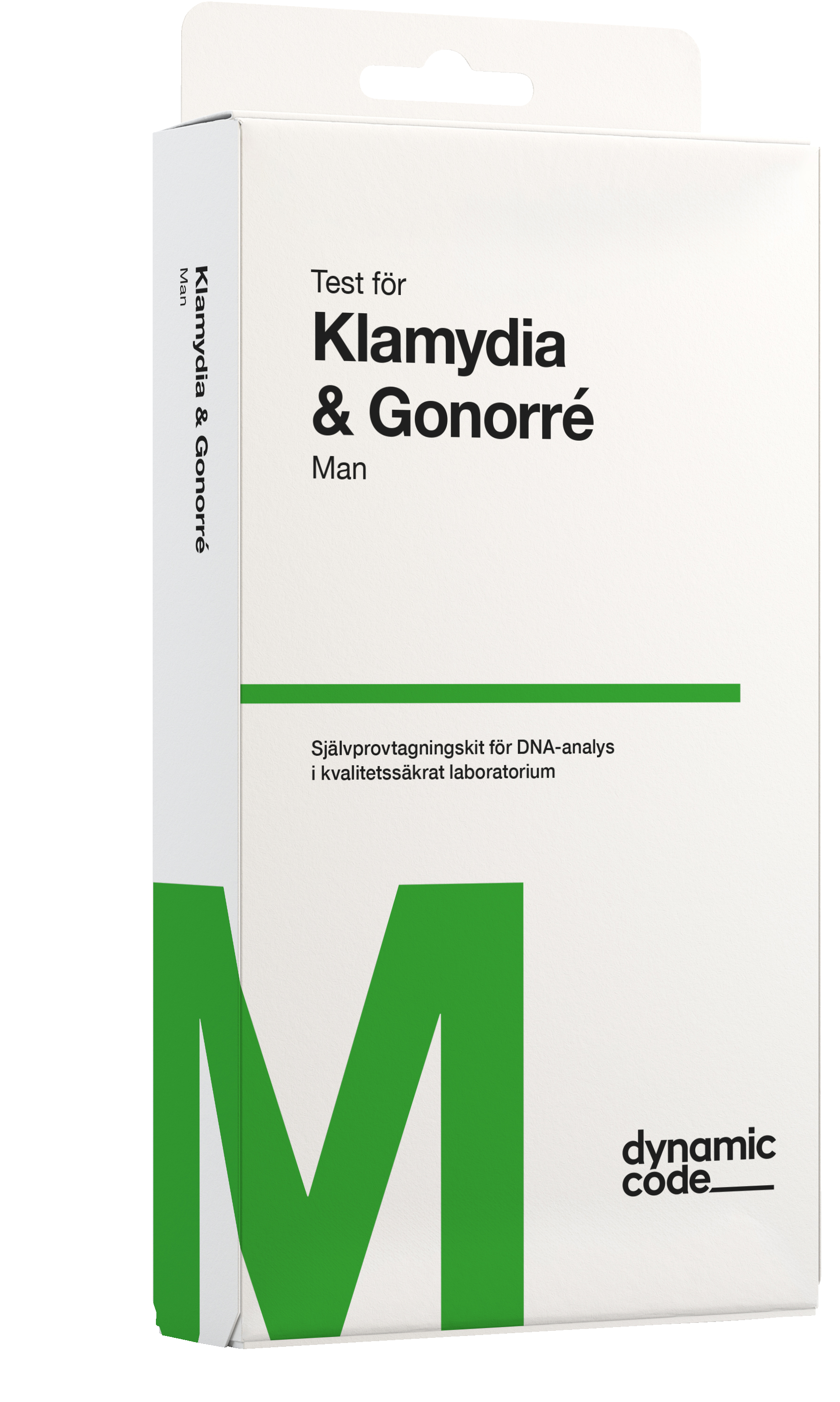 Dynamic Code Test för Klamydia & Gonorré man 1 st
