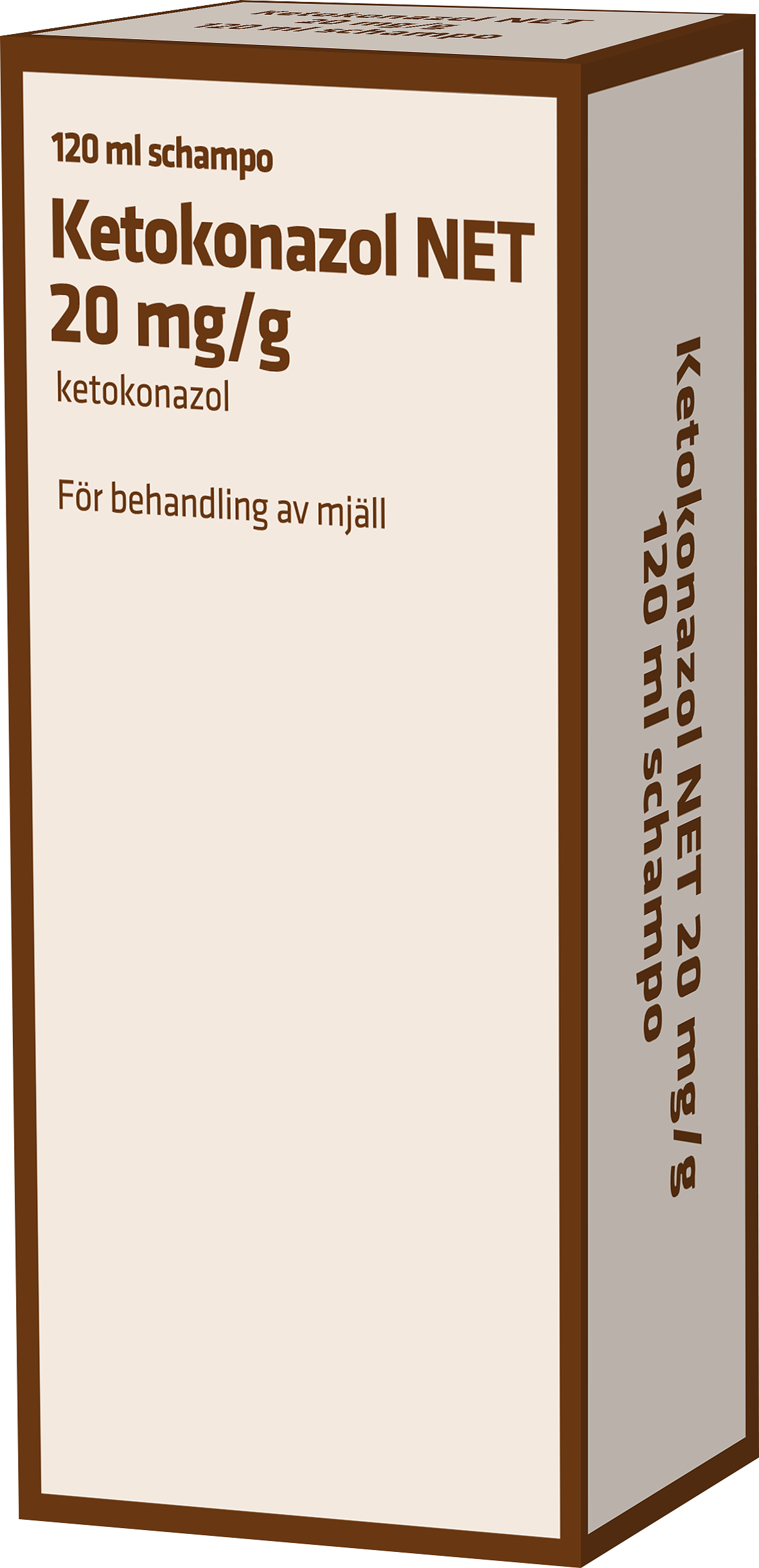 Ketokonazol NET, schampo 20 mg/g