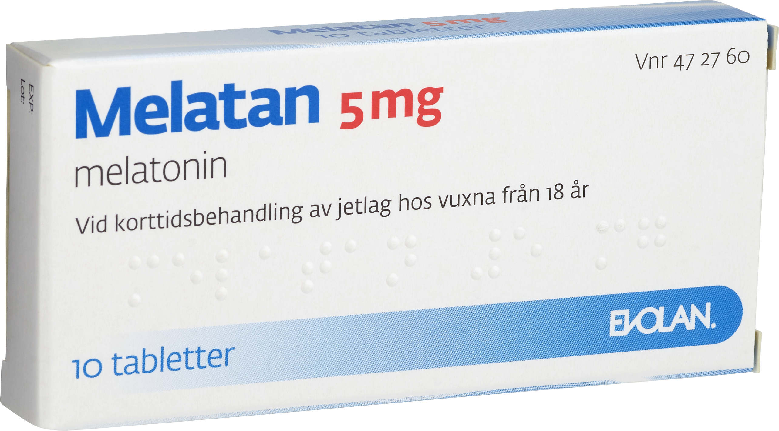 Melatan, tablett 5 mg Evolan Pharma AB