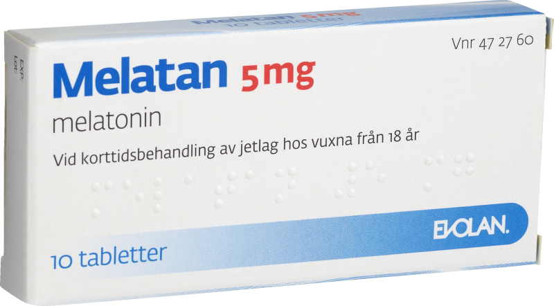 Melatan, tablett 5 mg Evolan Pharma AB