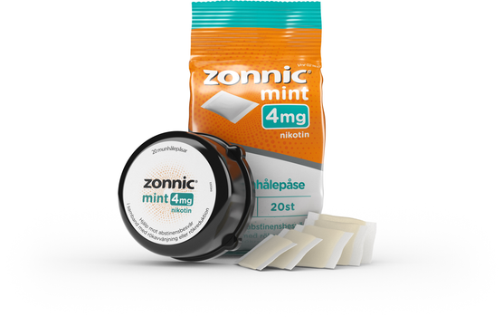 Zonnic Mint, munhålepåse 4 mg