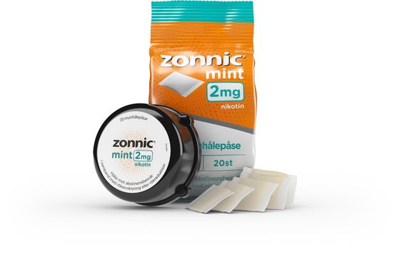 Zonnic Mint, munhålepåse 2 mg