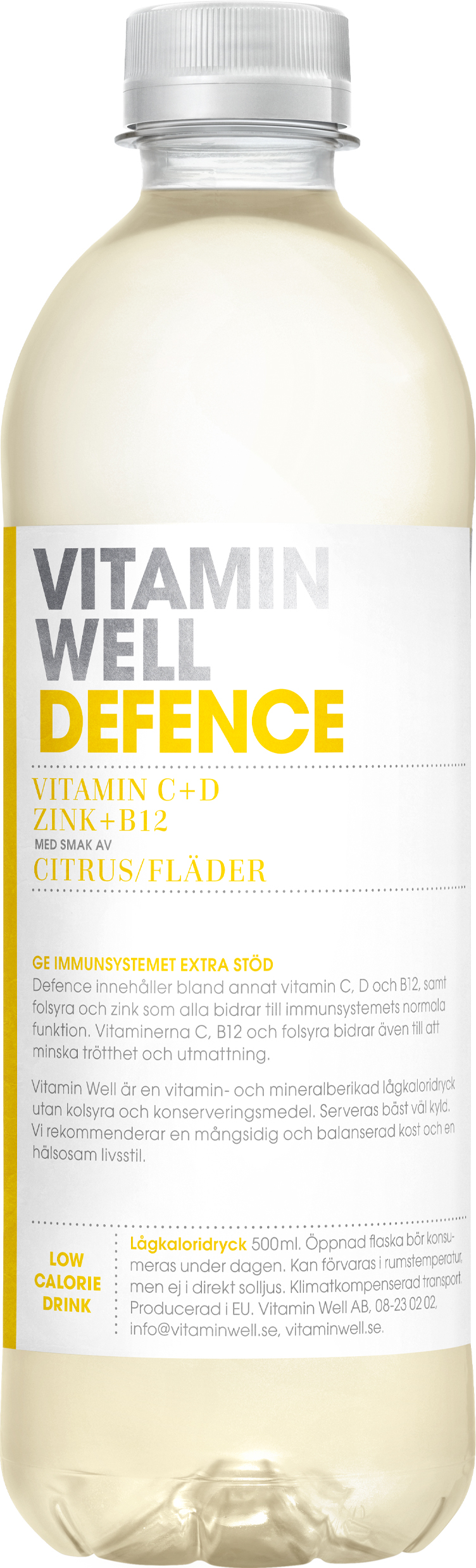 Vitamin Well Defence citrus/fläder 500 ml